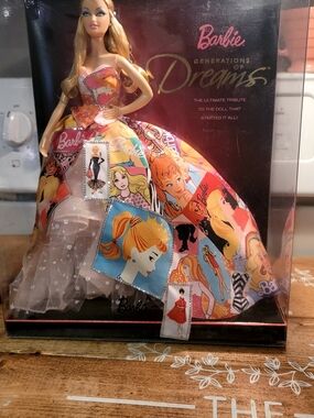 Barbie 50th Anniversary Black & Gold Tag Doll